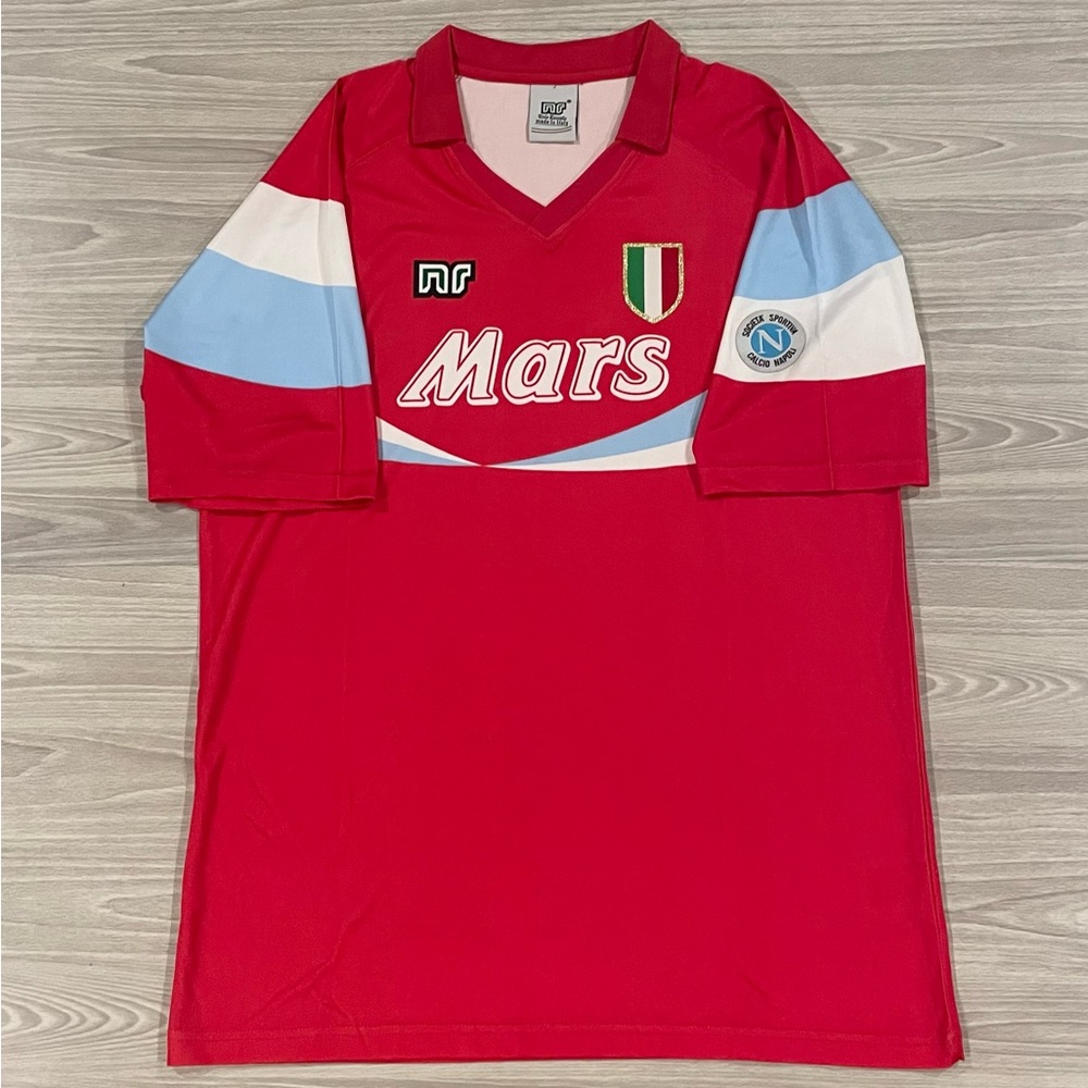 Napoli 1991 Special Edition Away Retro Shirt Italy Soccer Jersey Men’s Size XL
